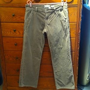 Old Navy Cords women's stretch pants, size 12, Beige color in great condition.